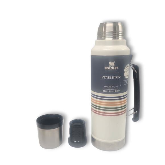 Pendleton Stanley Thermos National Parks Vacuum Bottle White Camping 1.5 Qt READ - Picture 11 of 14